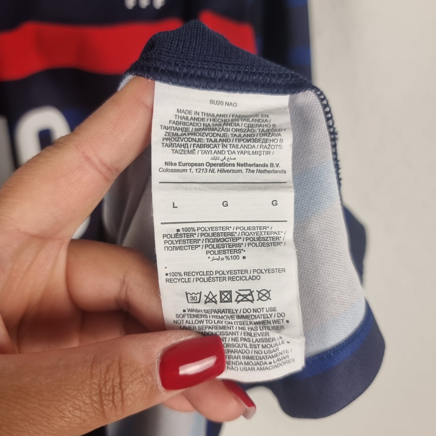Trikot - Frankreich - Kylian Mbappé - 2020/2021 - L - Heim