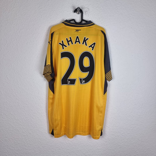 Trikot - Arsenal London - Granit Xhaka - 2015/2016 - XL - Auswärts
