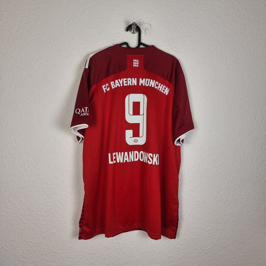 Trikot - FC Bayern München - Robert Lewandowski - 2021/2022 - XXL - Heim