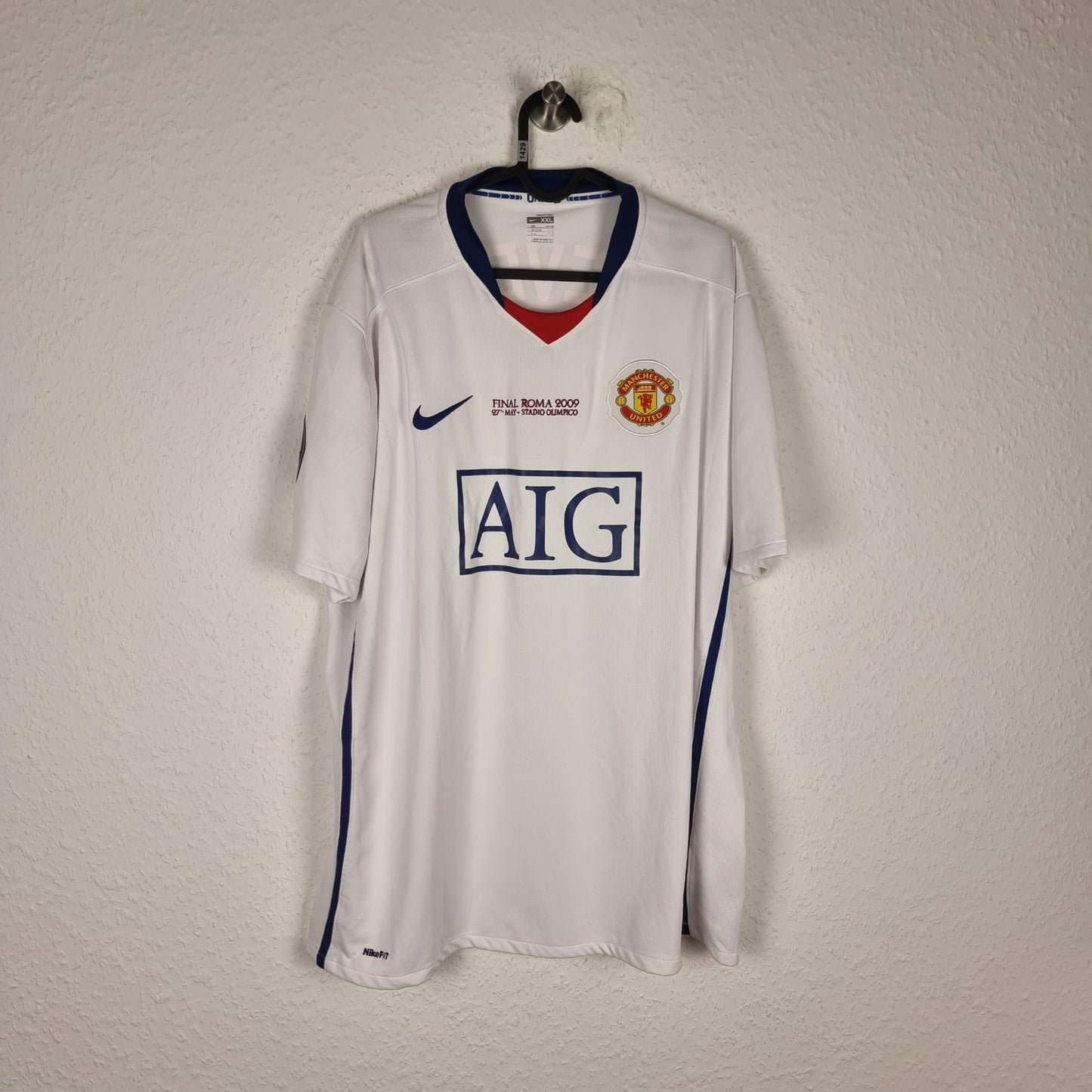 Trikot - Manchester United (ManU) - Carlos Tévez - 2008/2009 - XXL - Auswärts