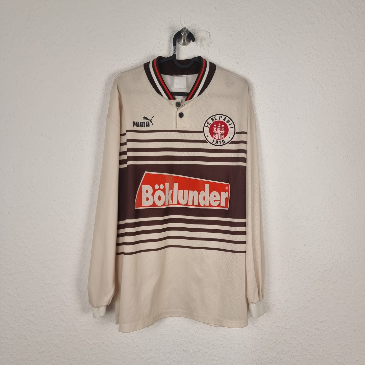Trikot - FC St. Pauli - 1997/1998 - XL - Heim - Player Issue