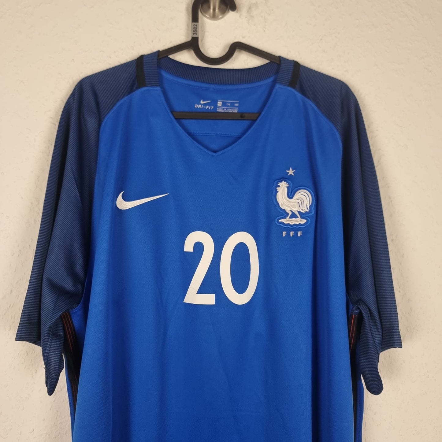 Trikot - Frankreich - Kylian Mbappé - 2016 - XXL - Heim