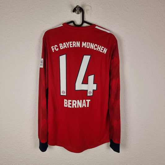 Trikot - FC Bayern München - Juan Bernat - 2018/2019 - Gr. 6 - Heim - Player Issue