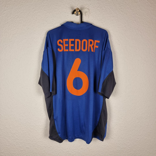 Trikot - Niederlande - Clarence Seedorf - 2000 - XL - Auswärts