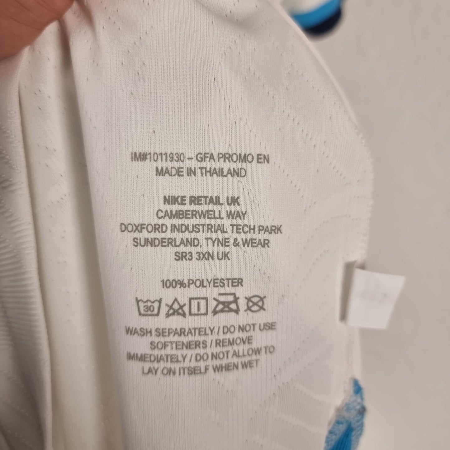 Jersey - England - Phil Foden - 2022 - M - Home - Player Issue