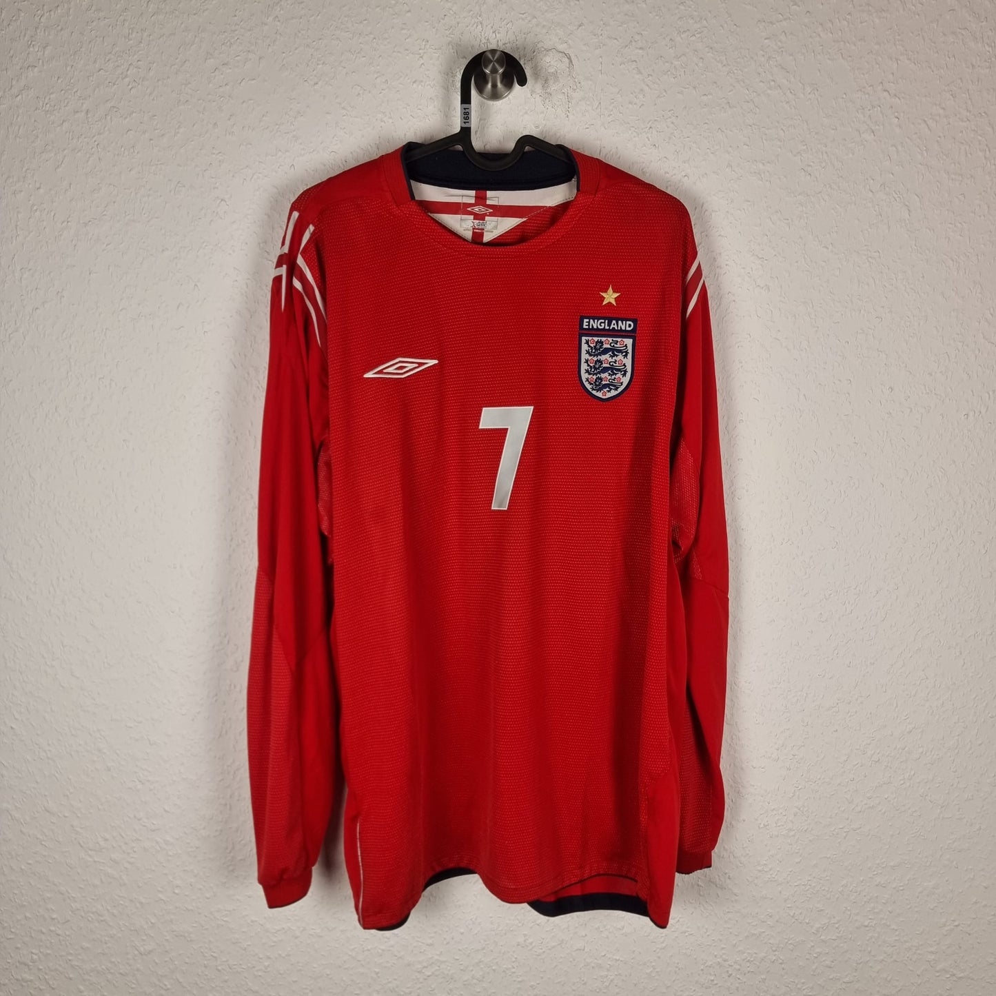 Jersey - England - David Beckham - 2004 - XL - Away
