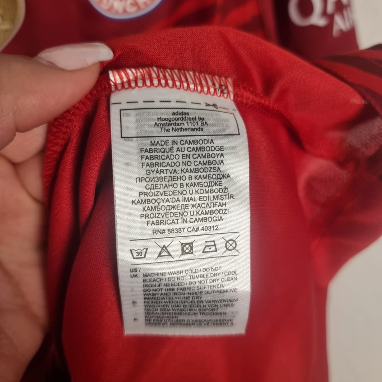 Jersey - FC Bayern Munich - Robert Lewandowski - 2021/2022 - XL - Home