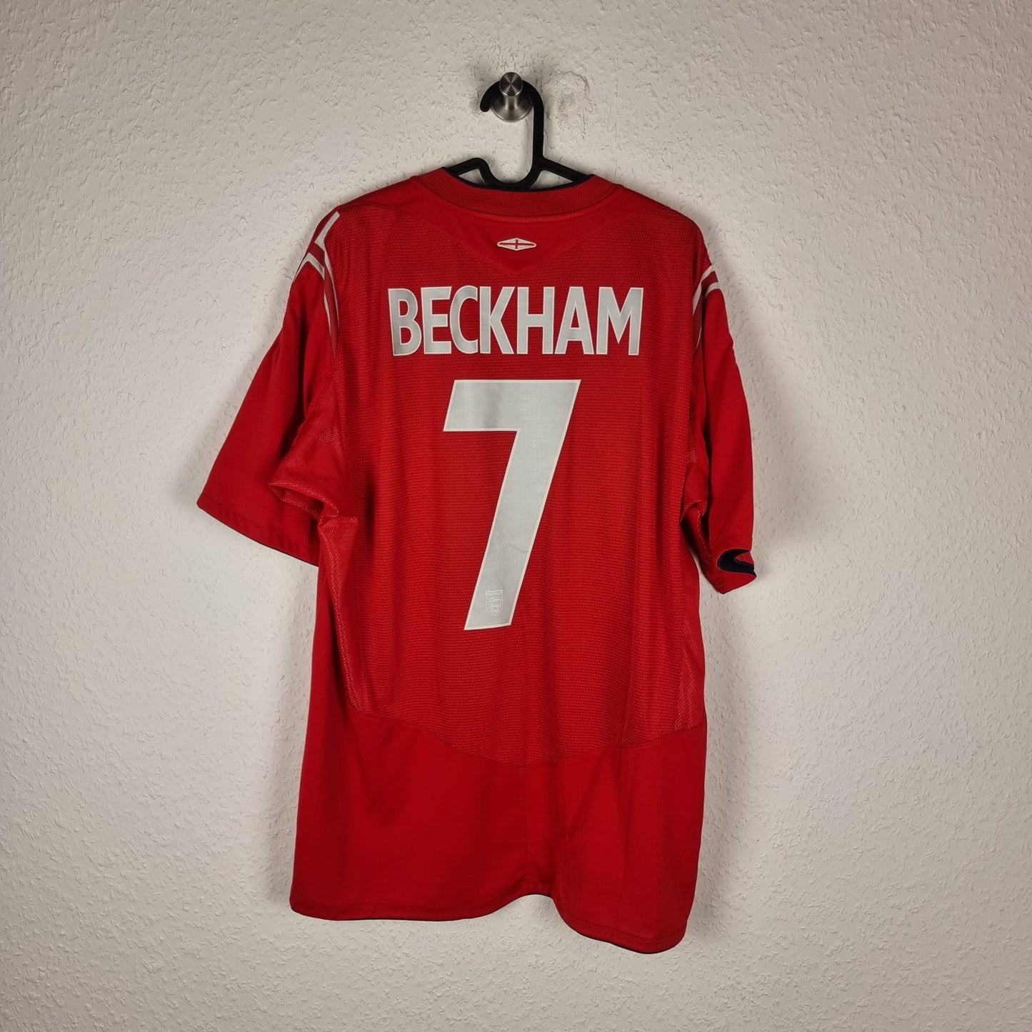 Trikot - England - David Beckham - 2004 - XL - Auswärts