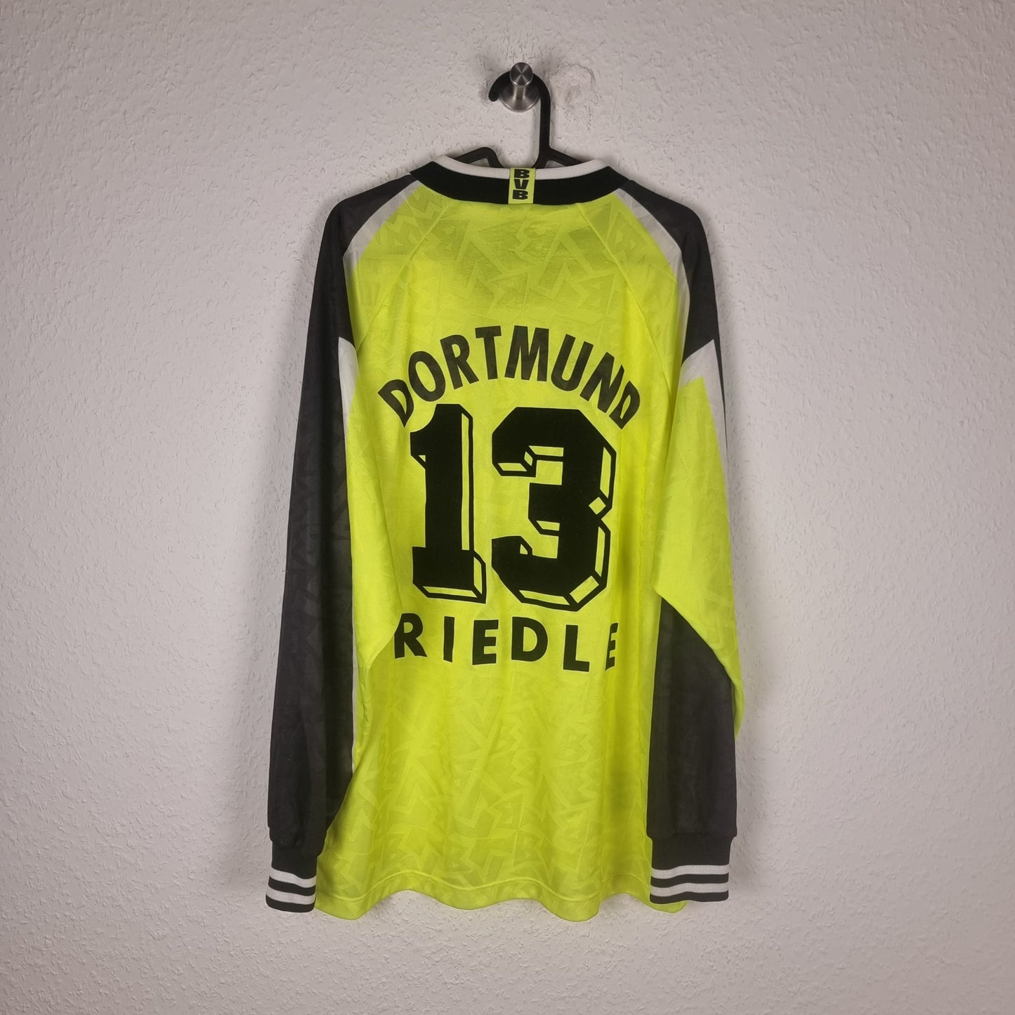 Trikot - Borussia Dortmund (BVB) - Karl-Heinz Riedle - 1995/1996 - XL - Heim
