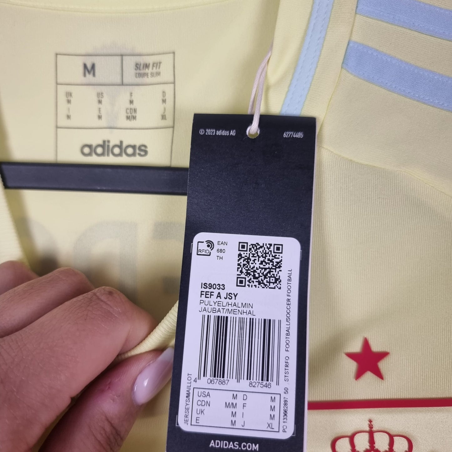 Trikot - Spanien - Pedri - 2024 - M - Auswärts - Neu