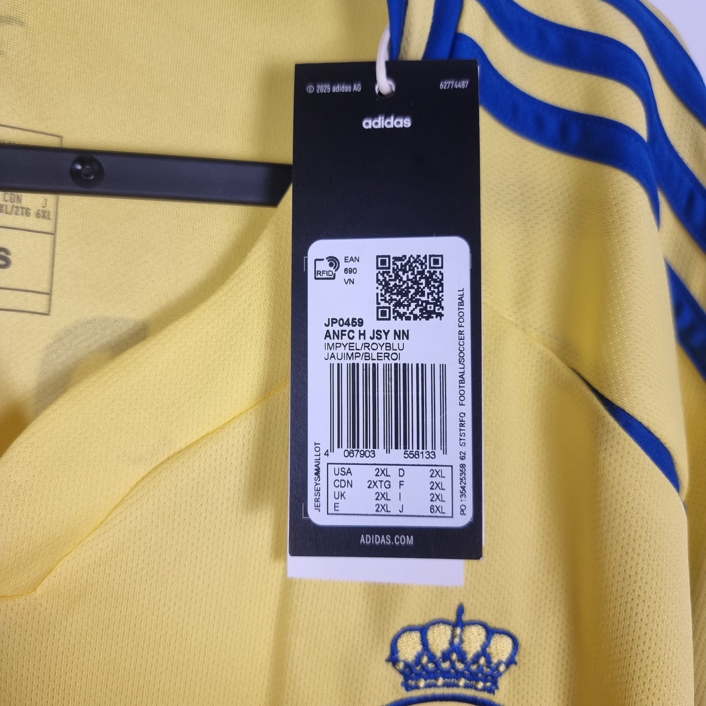 Jersey - Al-Nassr FC - Cristiano Ronaldo - 2024/2025 - XXL - Home
