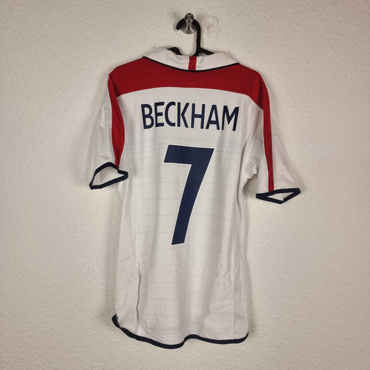 Trikot - England - David Beckham - 2004 - S - Heim