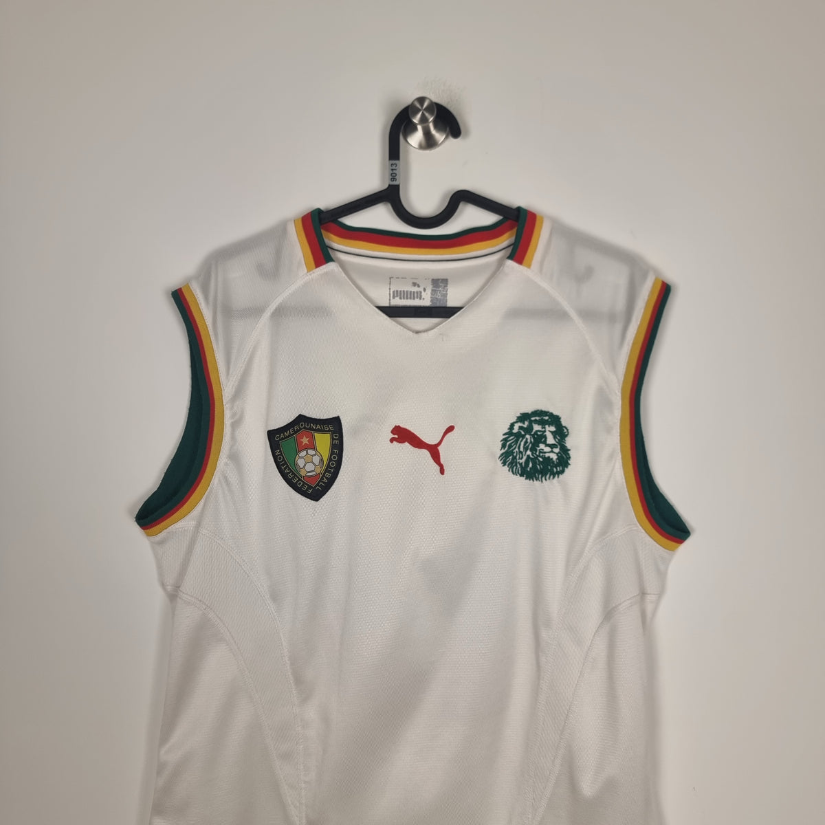 Jersey - Cameroon - Marc-Vivien Foé - 2002 - L - Away
