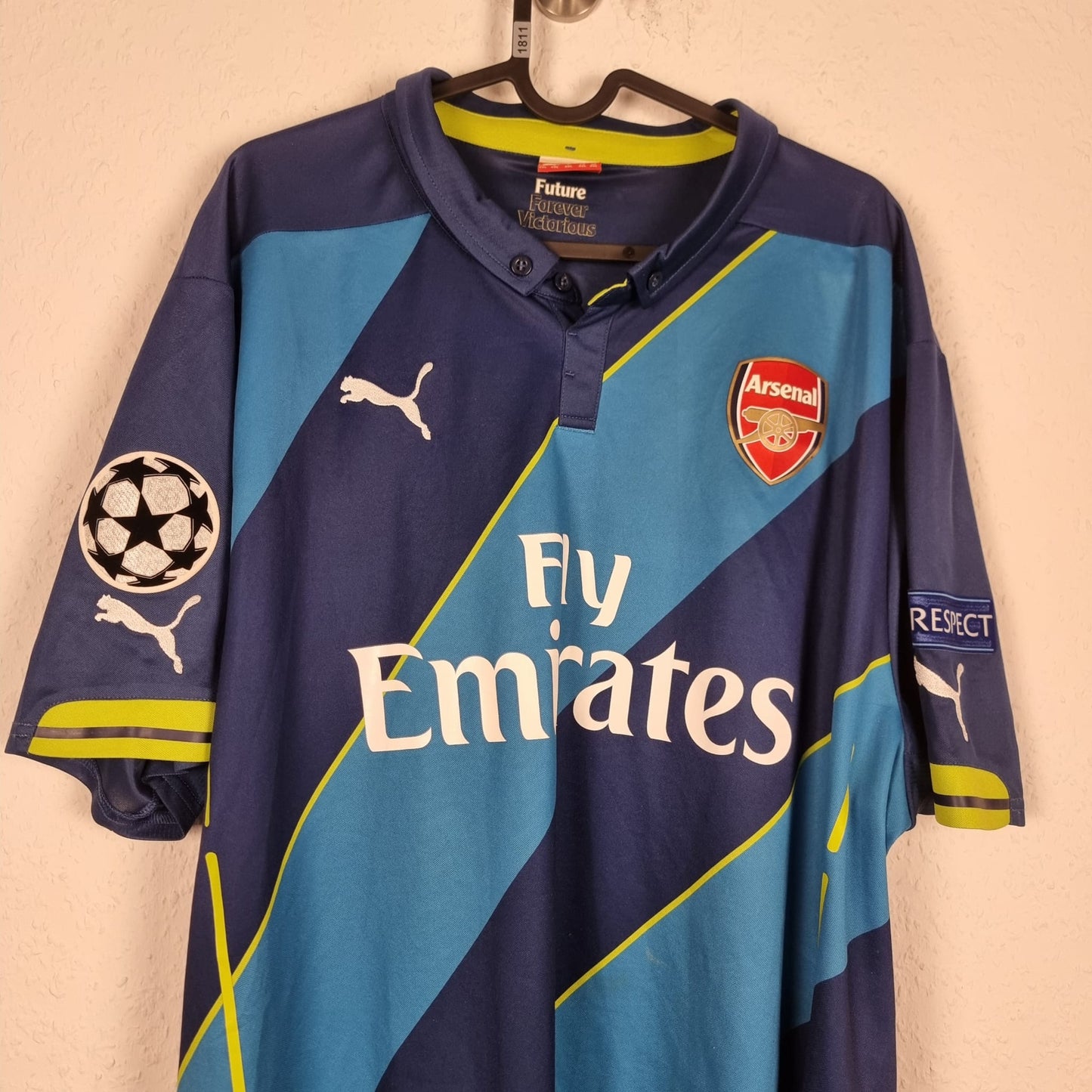 Trikot - Aaron Ramsey - Arsenal FC - 2014/2015 -  XXL - drittes