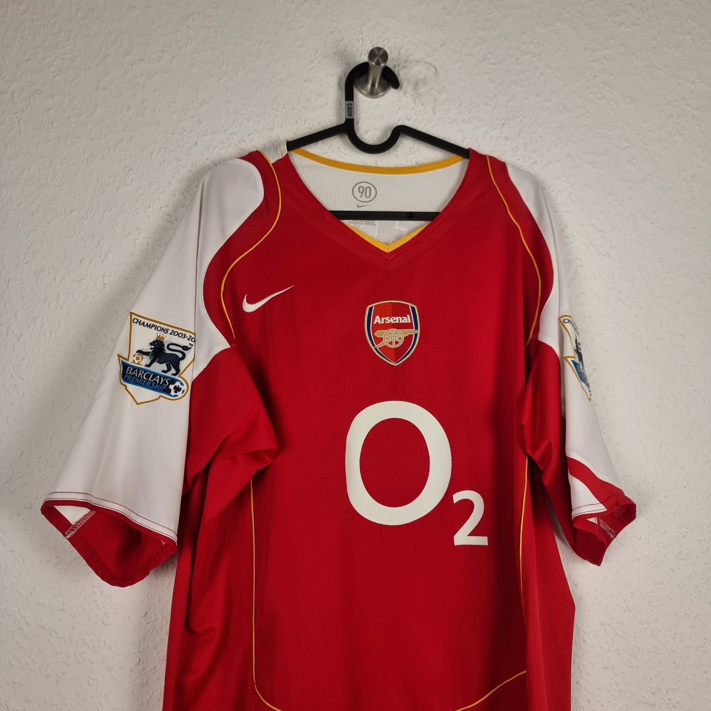 Trikot - Arsenal FC - Thierry Henry - 2004/2005 - XL - Heim