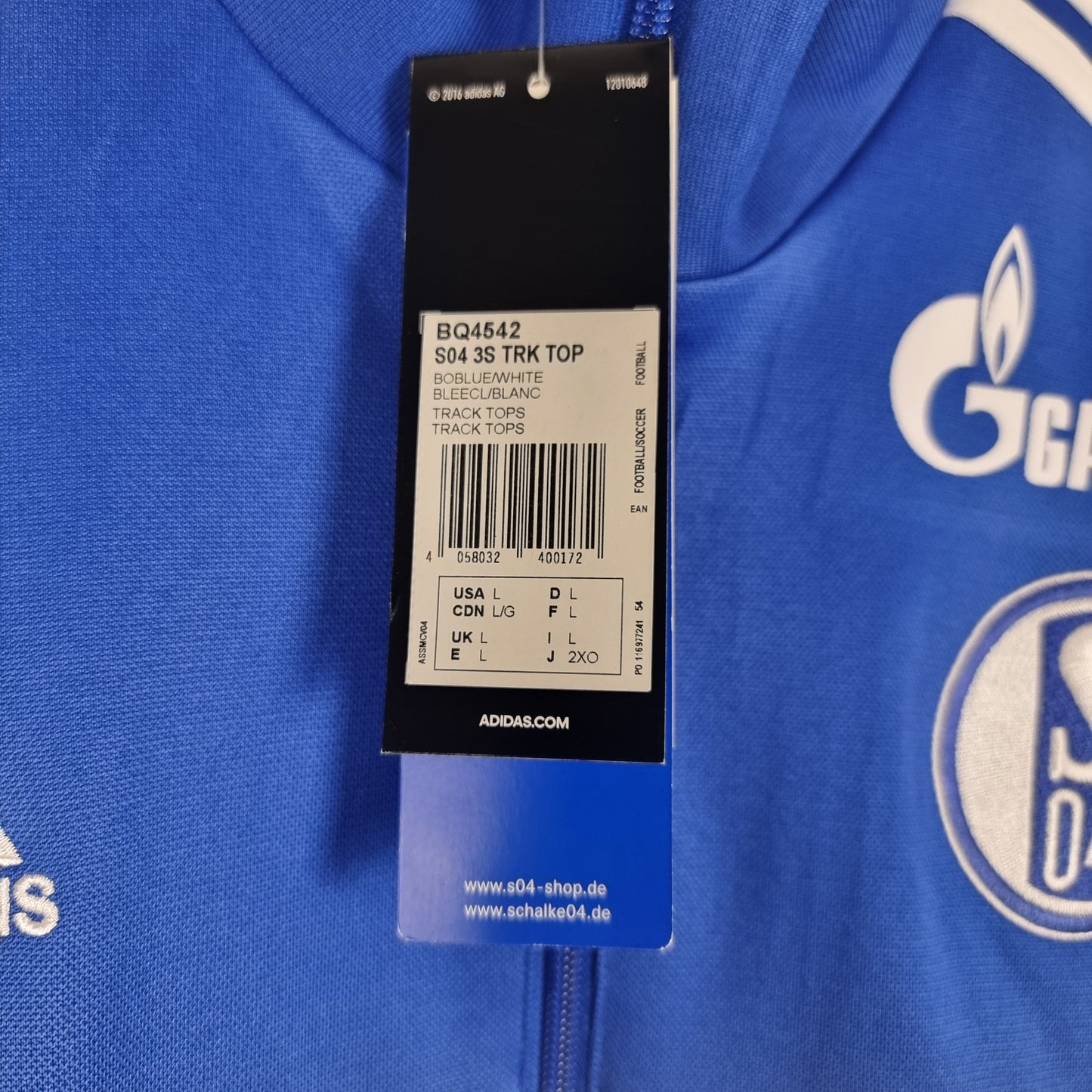 Presentation jacket - FC Schalke 04 - 2017/2018 - L - New