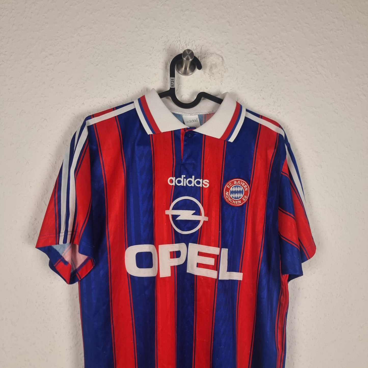 Trikot - FC Bayern München - Jürgen Klinsmann - 1995/1996 - S - Heim