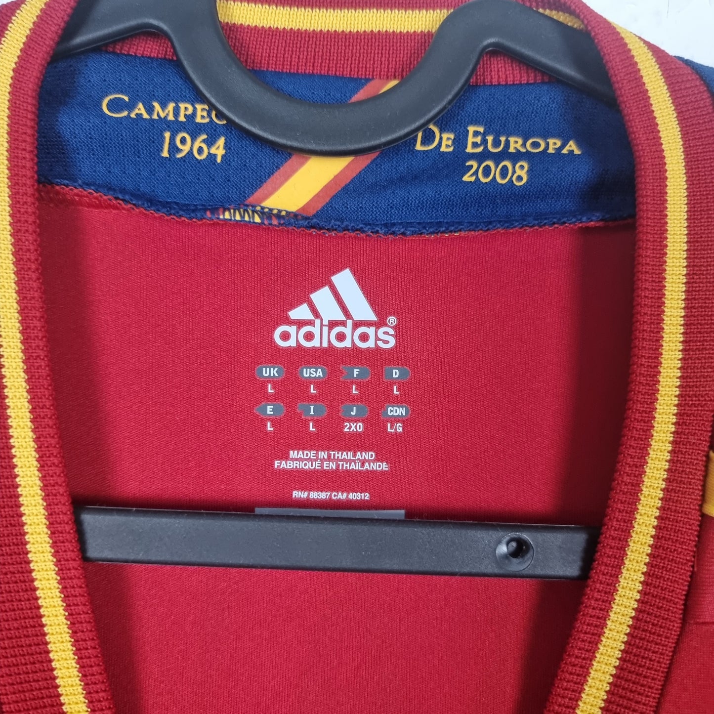 Trikot mit Hose - Spanien - Xavi - 2012 - L - Heim