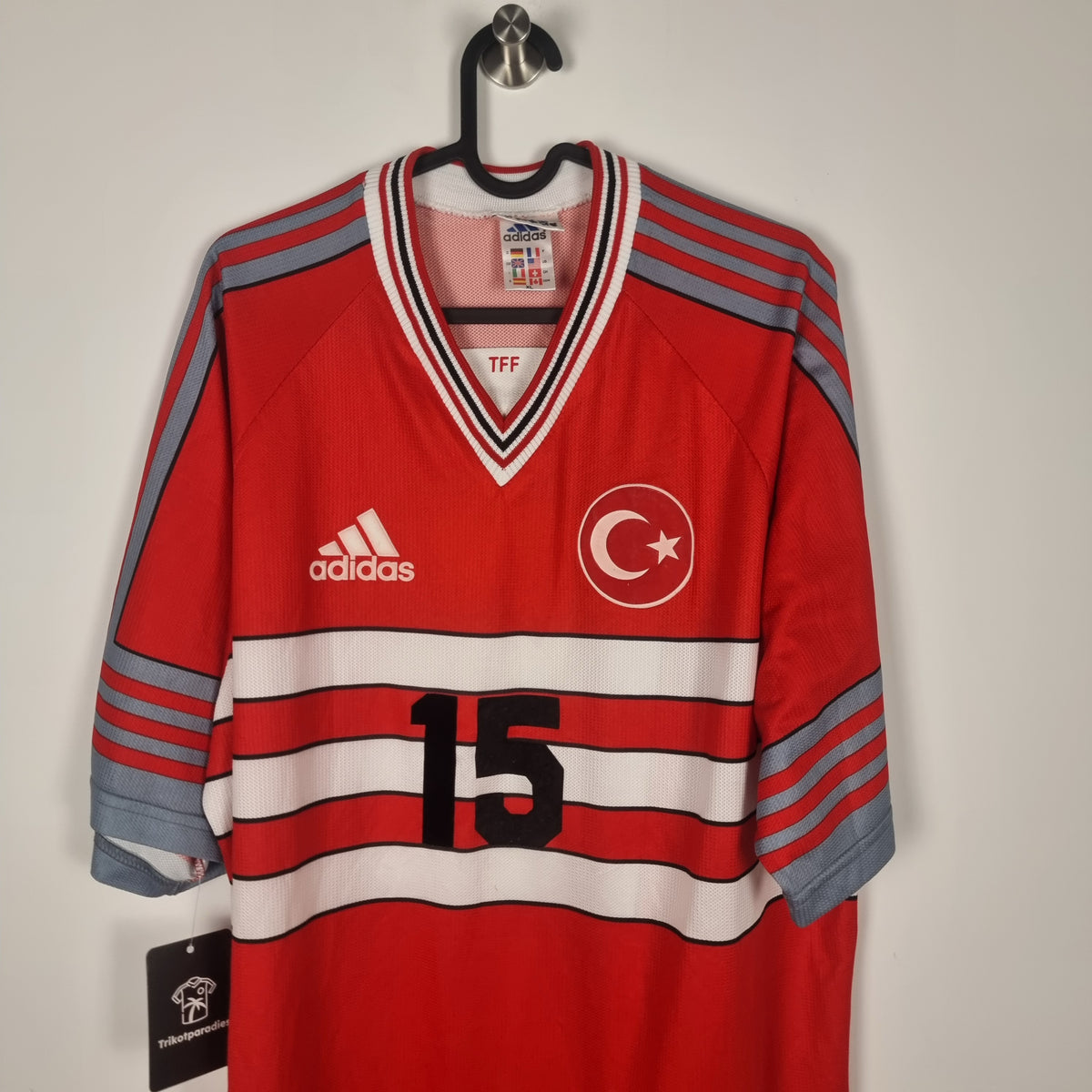Jersey - Turkey - Burak Akdis - 1999 - XL - Home - match-worn