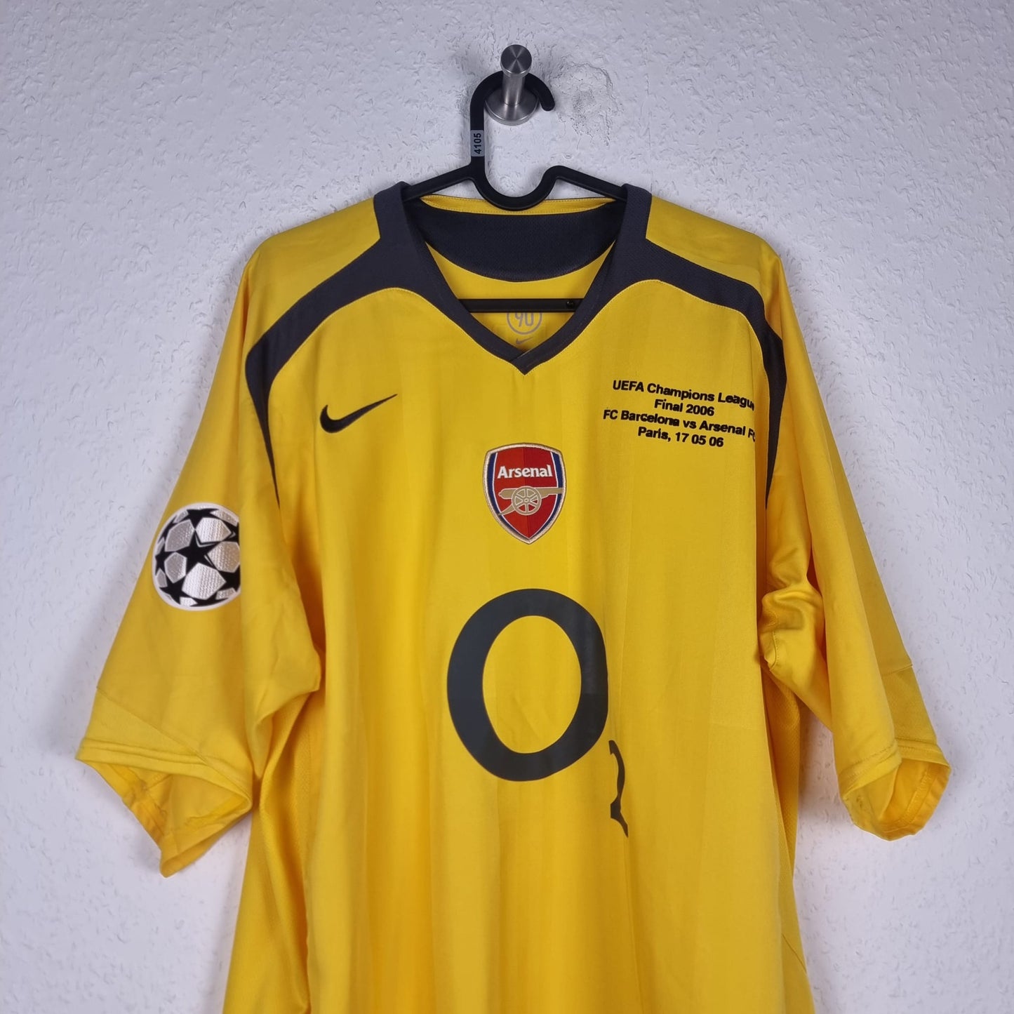 Trikot - Arsenal London - Thierry Henry - 2005/2006 - XL - Auswärts