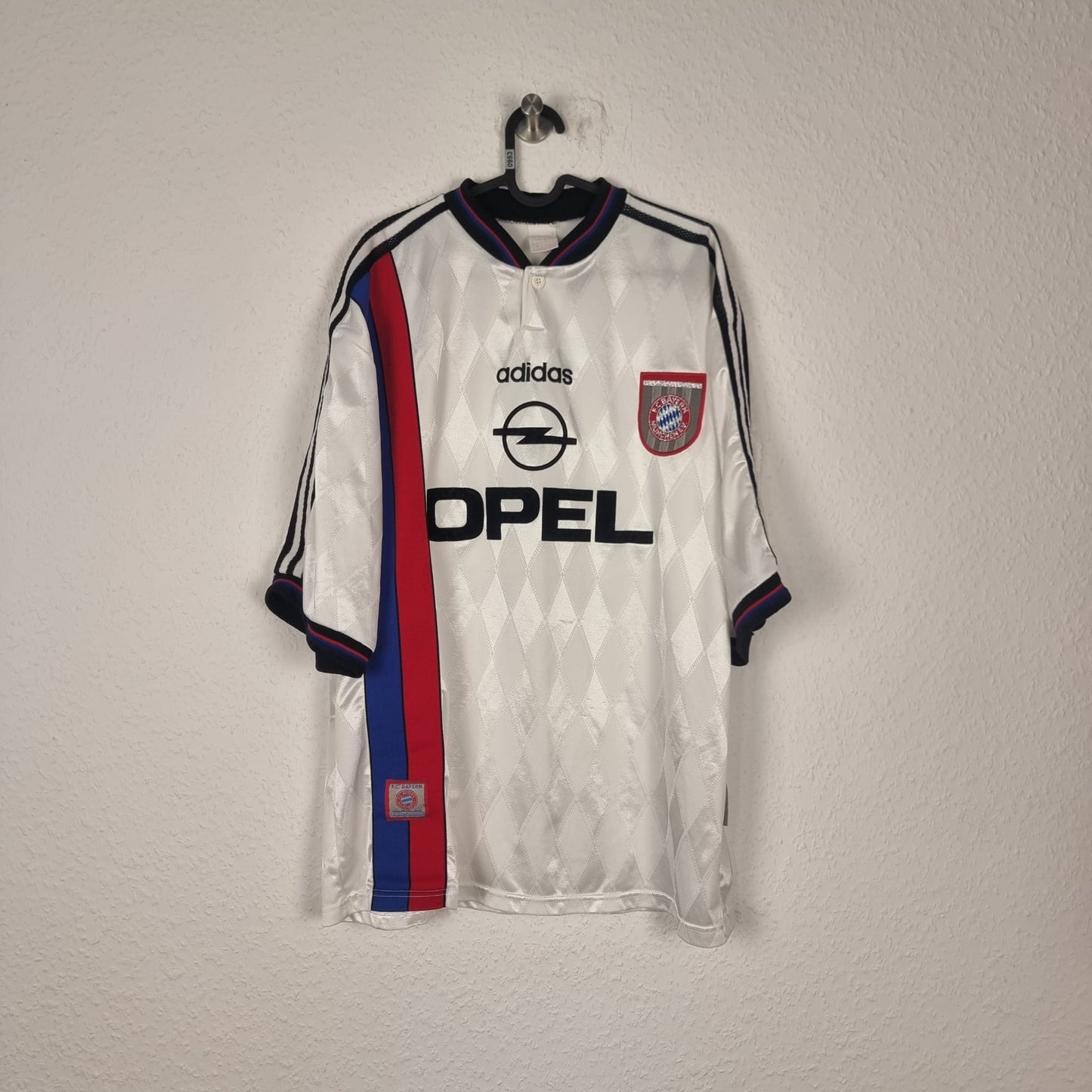 Trikot - FC Bayern München - Mehmet Scholl - 1996/1997 - XL - Auswärts