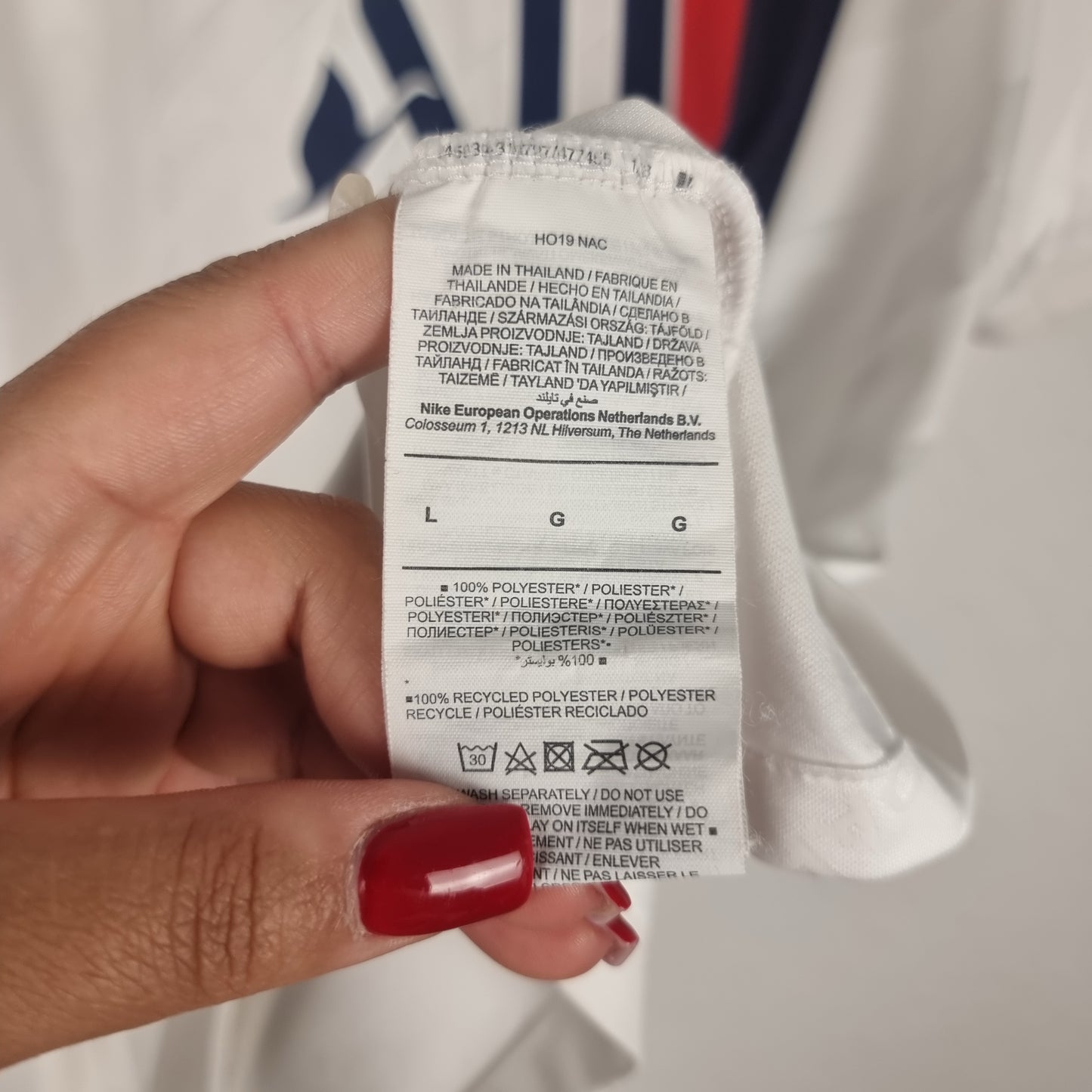 Trikot - Paris Saint-Germain - Kylian Mbappé - 2019/2020 - L - Drittes