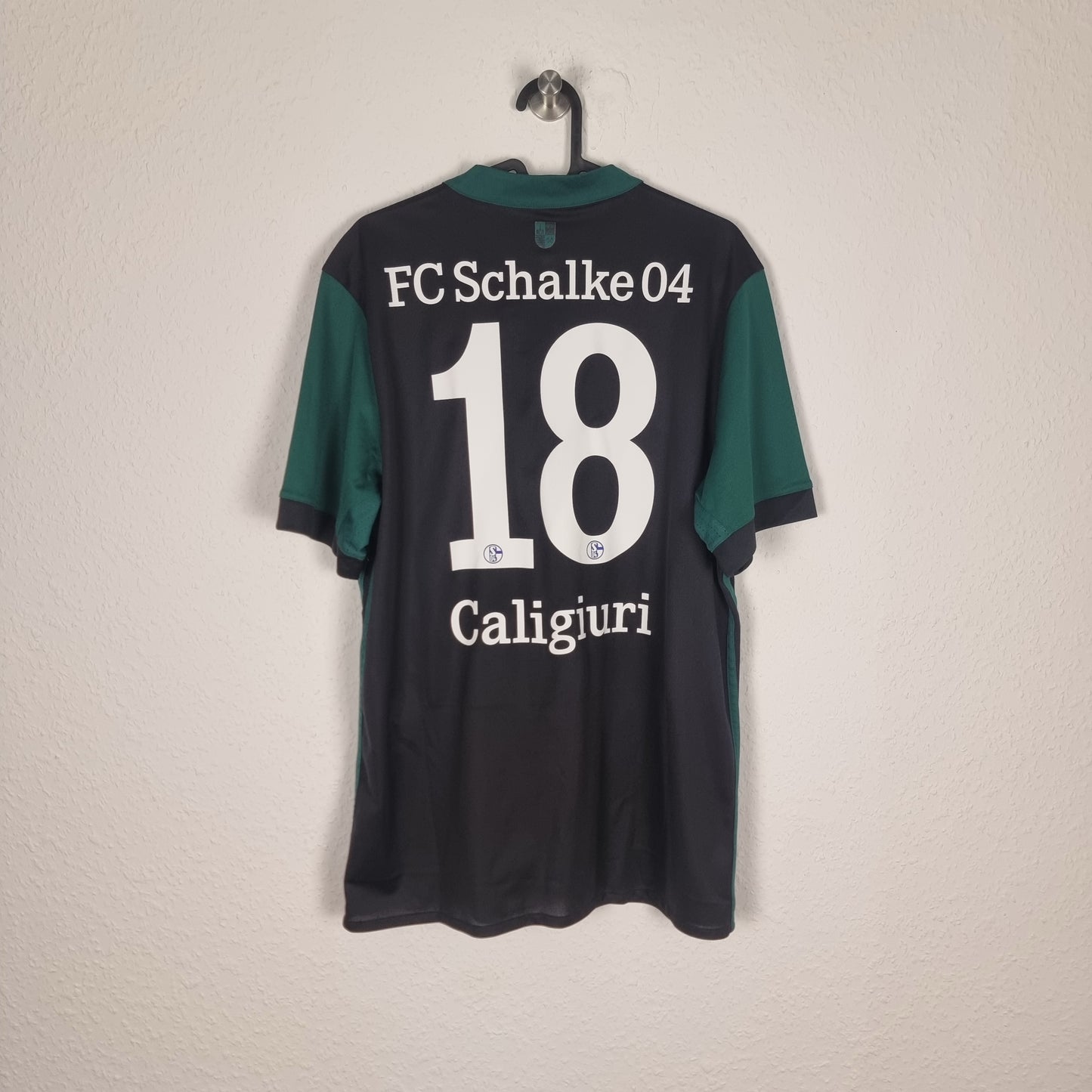 Trikot - FC Schalke 04 - Daniel Caligiuri - 2017/2018 - L - Drittes