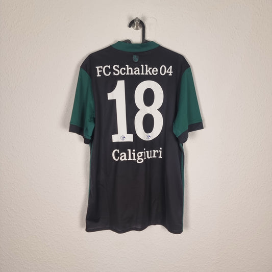 Trikot - FC Schalke 04 - Daniel Caligiuri - 2017/2018 - L - Drittes