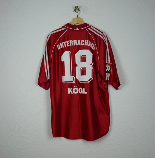 Trikot - SpVgg Unterhaching - Ludwig Kögl - 1999/2000 - XL - Heim