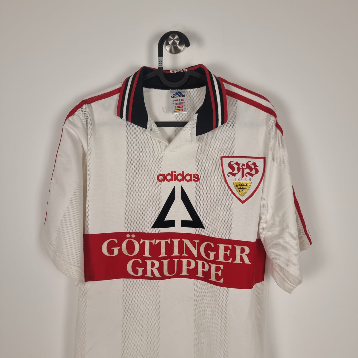 Trikot - VfB Stuttgart - Krassimir Balakow - 1997/1998 - S - Heim