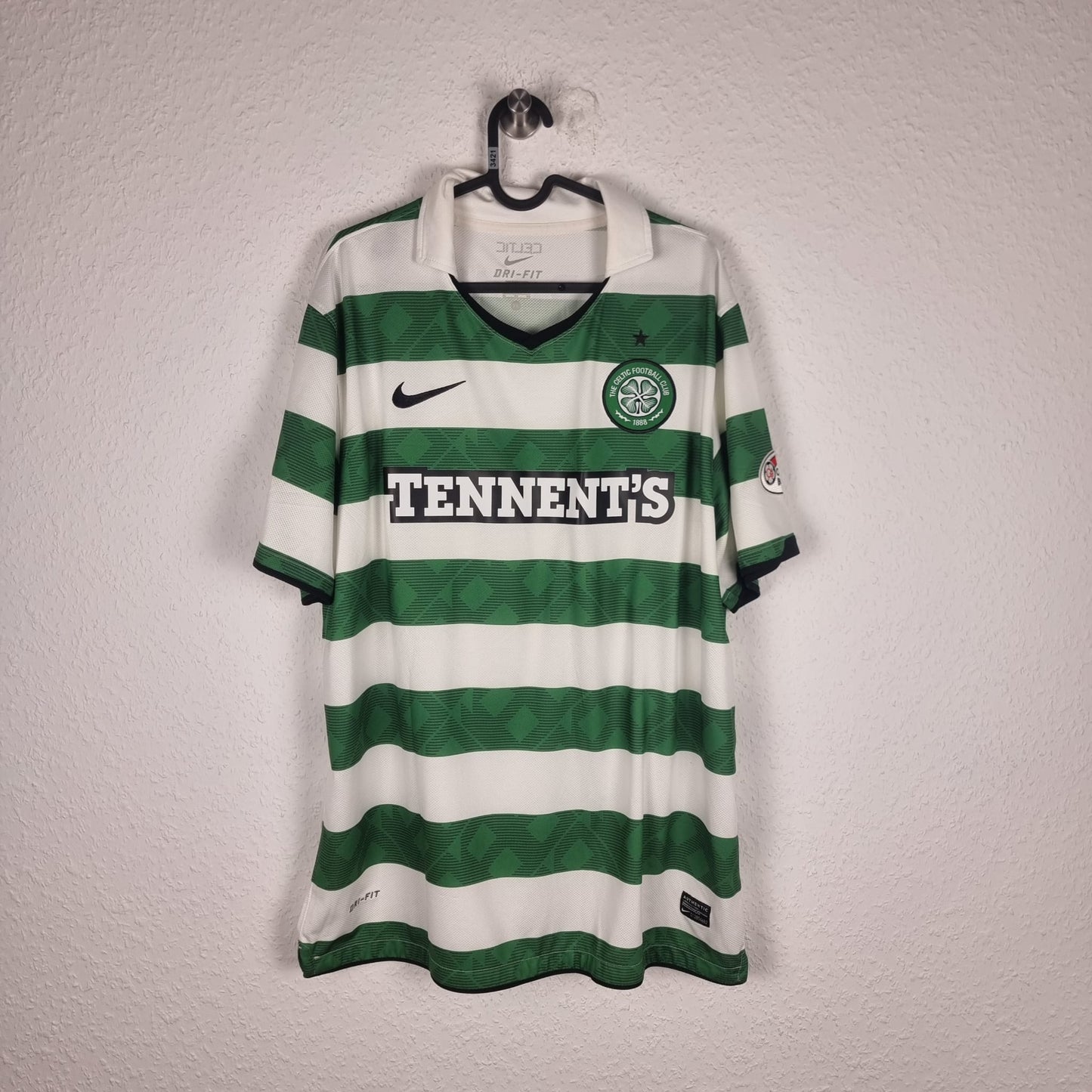 Jersey - Celtic Glasgow - Scott Brown - 2010/2011 - XL - Home