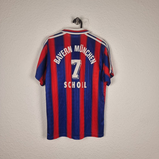 Trikot - FC Bayern München - Mehmet Scholl - 1995/1996 - S - Heim