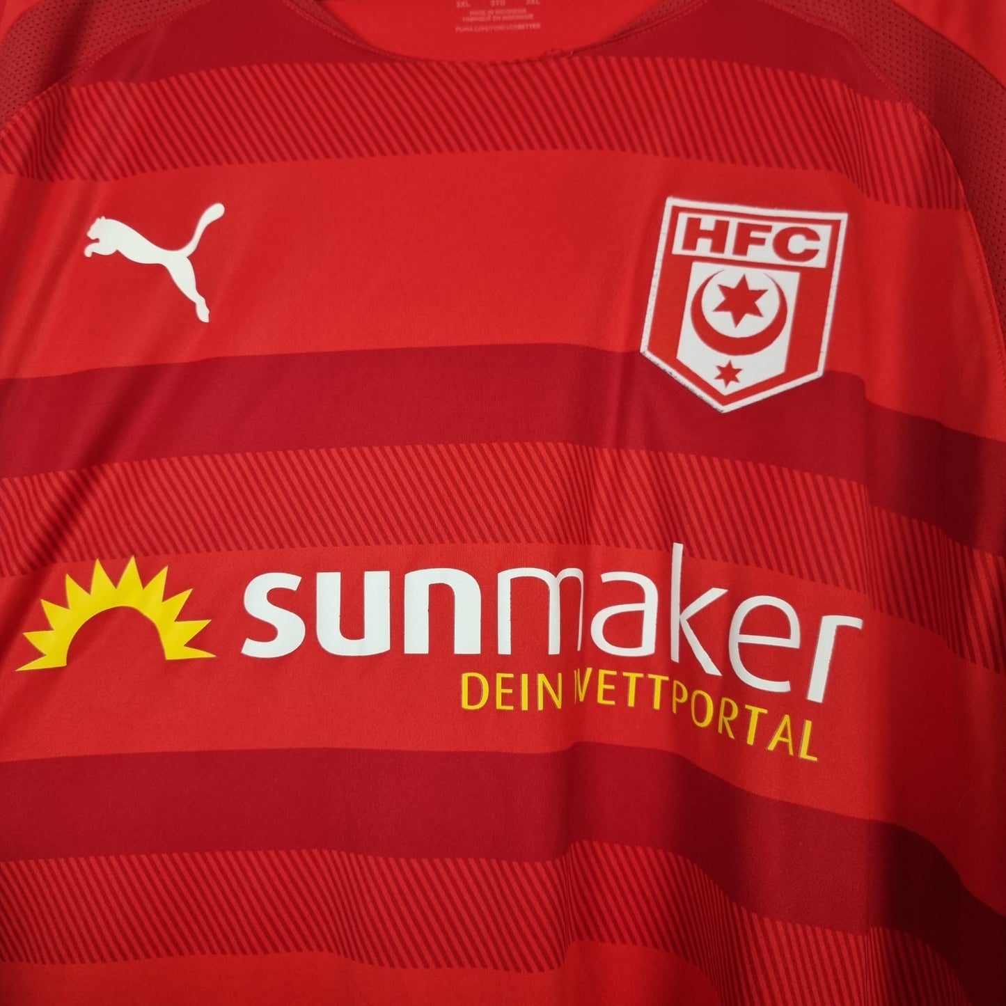 Trikot - Hallescher FC - Tom Bierschenk - 2021/2022 - 3XL - Heim