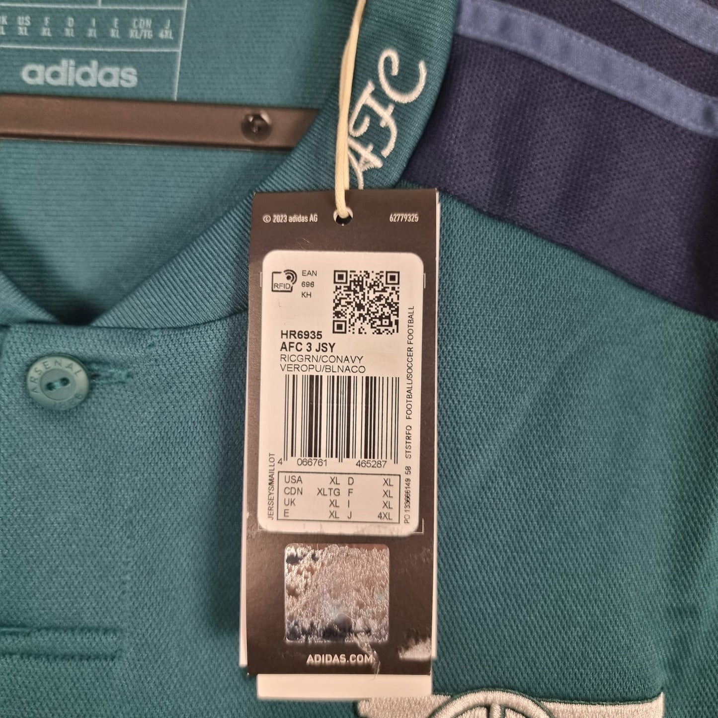 Trikot - Arsenal FC - Bukayo Saka - 2023/2024 - XL - Drittes - Neu