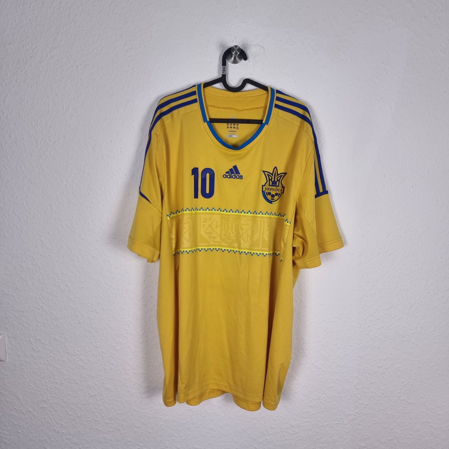 Trikot - Ukraine - Andrij Woronin - 2012/2013 - 3XL - Heim