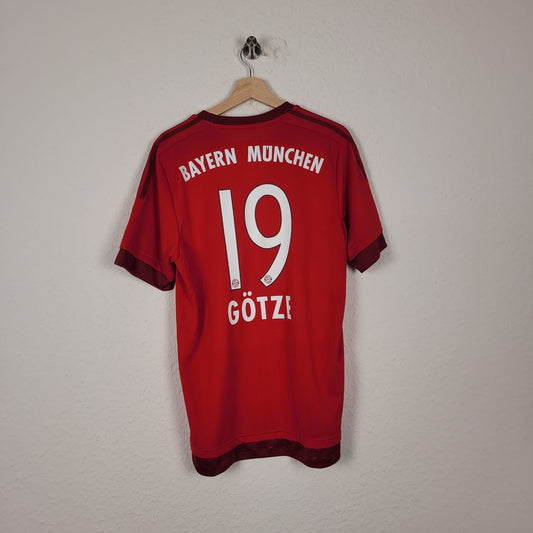 Trikot - FC Bayern München - Mario Götze - 2015/2016 - L - Heim