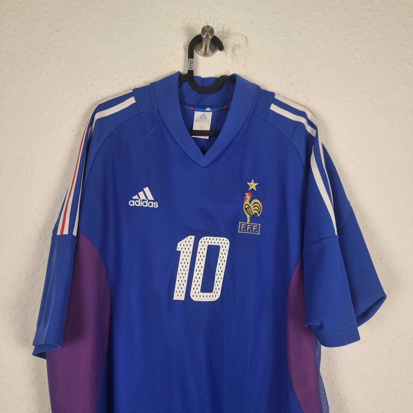 Trikot - Frankreich - Zinédine Zidane - 2002 - XL - Heim