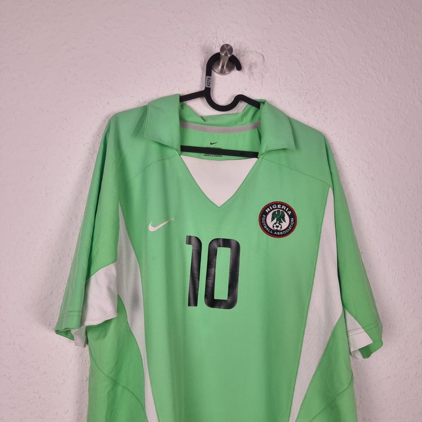 Trikot - Jay-Jay Okocha - Nigeria - 2002 - L - Heim
