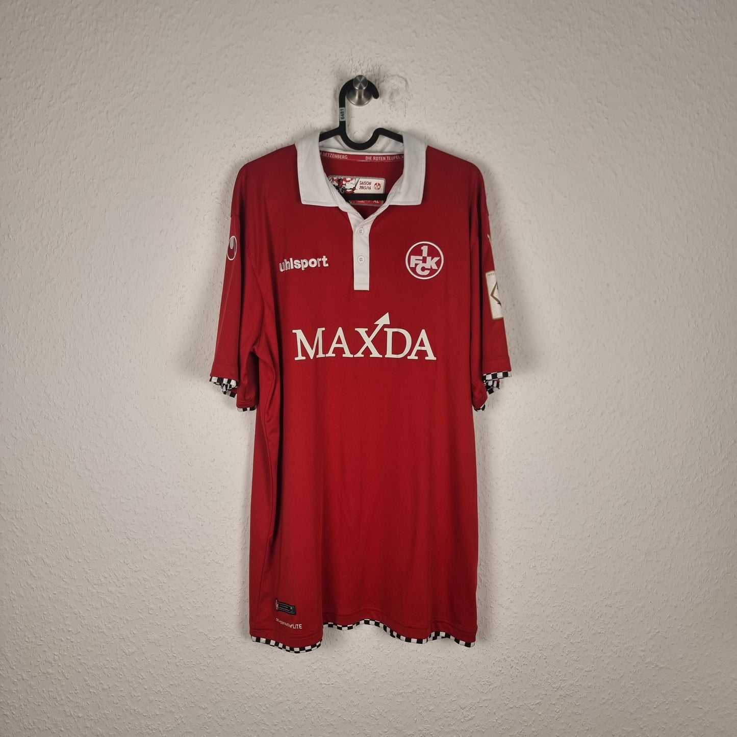 Trikot - 1. FC Kaiserslautern - 2015/2016 - XL - Heim