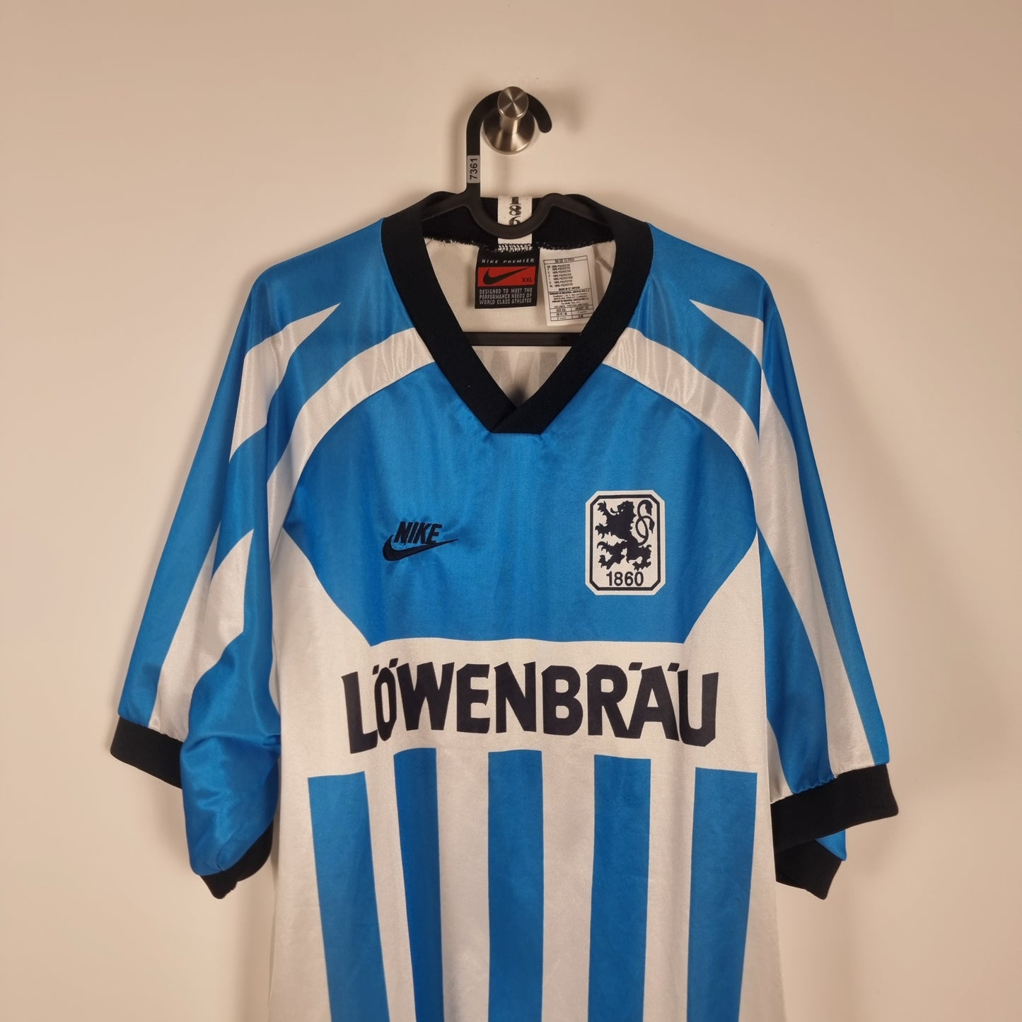 Jersey - TSV 1860 Munich - Manfred Schwabl - 1995/1996 - XXL - Home