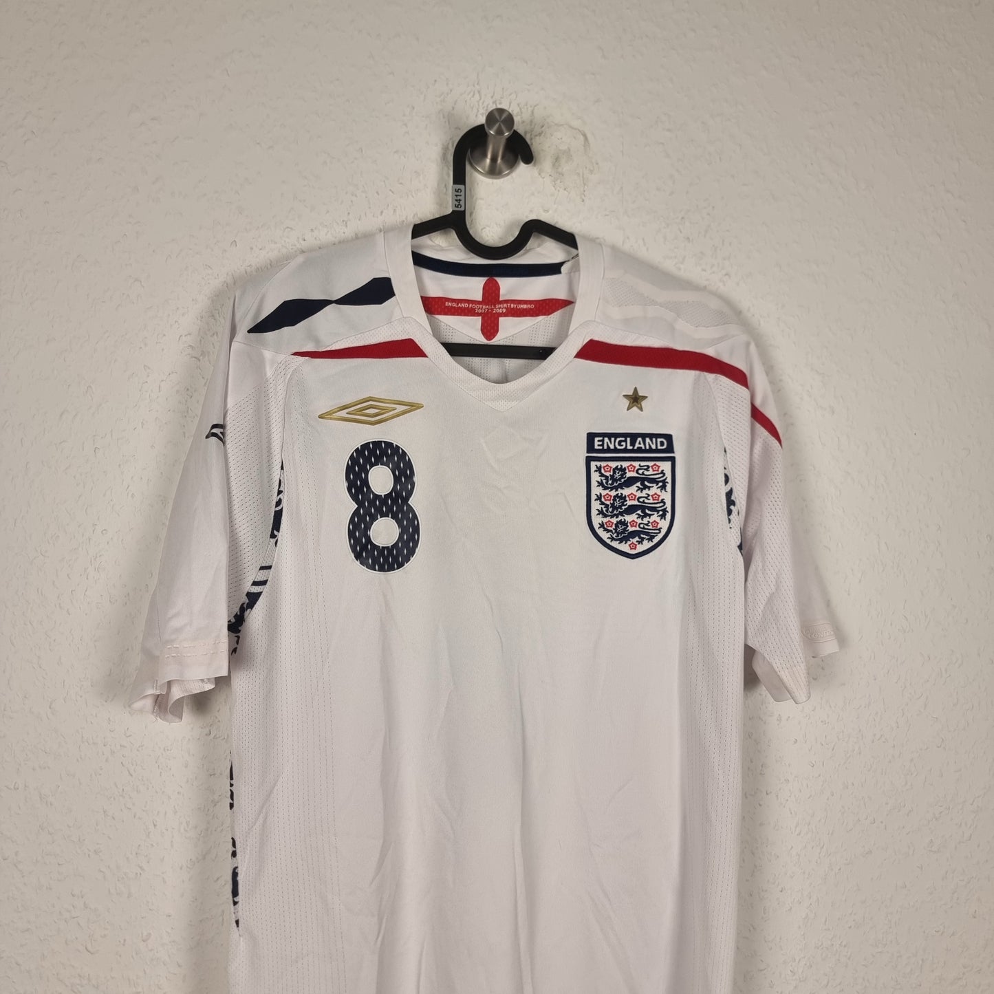 Jersey - England - Frank Lampard - 2007 - S - Home