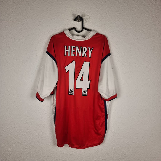Trikot - Arsenal FC - Thierry Henry - 1999/2000 - XL - Heim