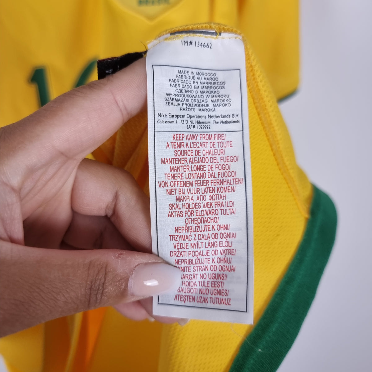 Trikot - Brasilien - Gilberto - 2006 - L - Heim