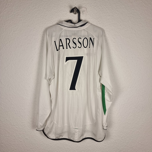 Trikot - Celtic Glasgow - Henrik Larsson - 2001/2002  - XL - Auswärts