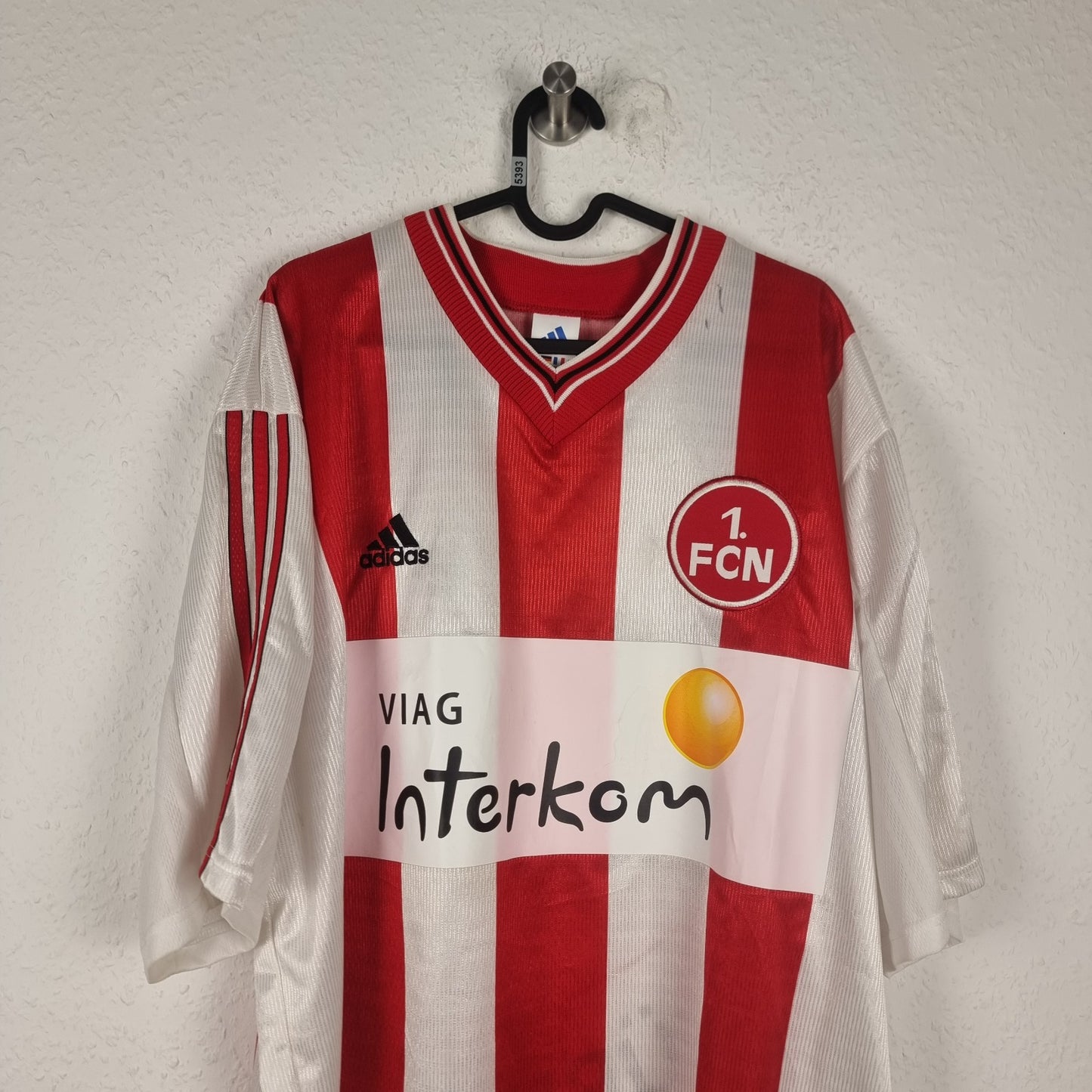 Trikot - 1. FC Nürnberg - Frank Baumann - 1997/1998 - XL - Auswärts