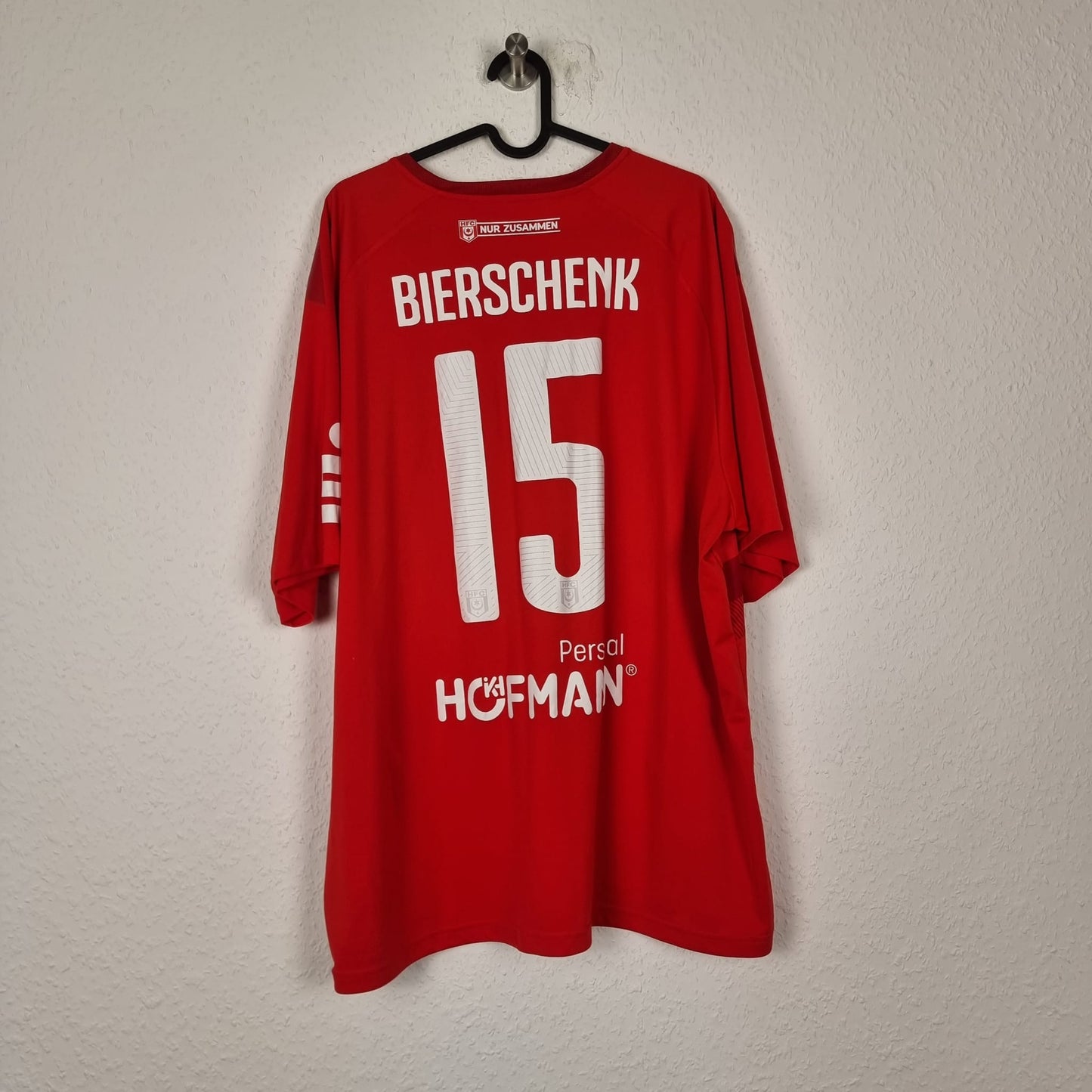 Trikot - Hallescher FC - Tom Bierschenk - 2021/2022 - 3XL - Heim