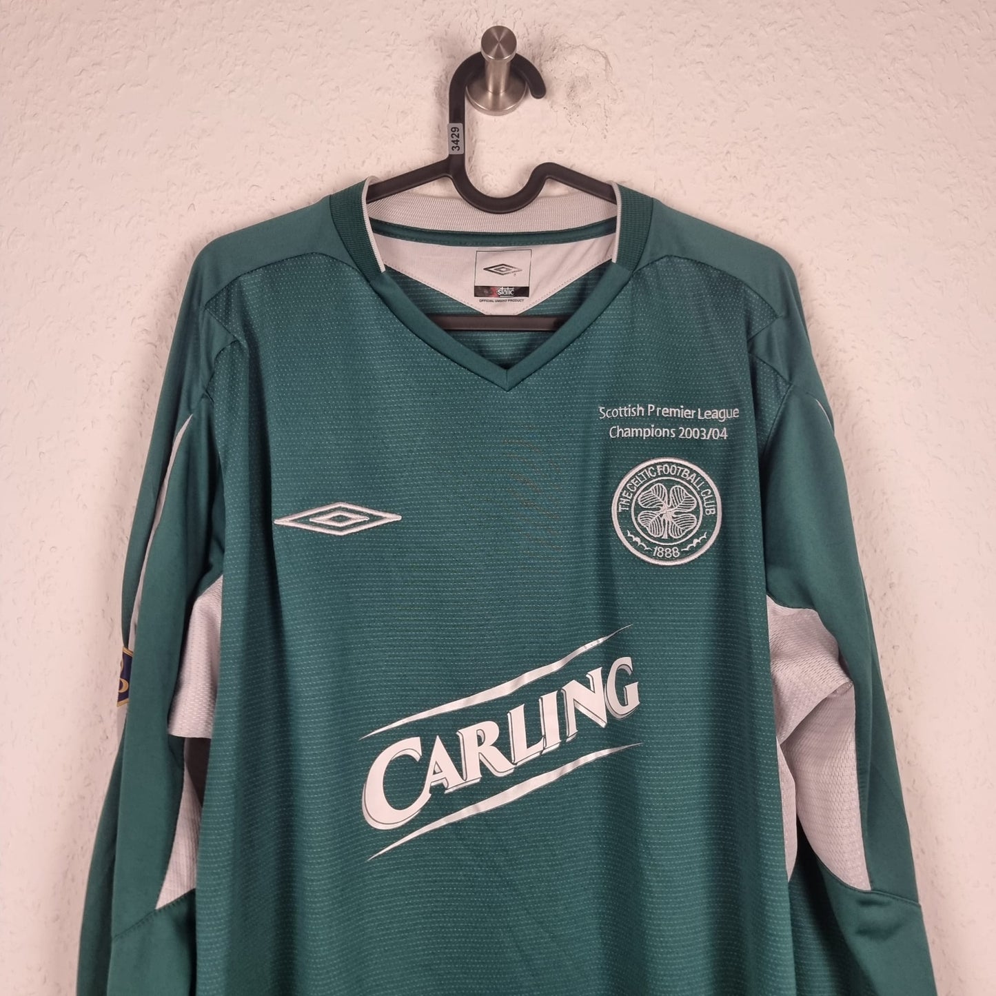 Trikot - Celtic Glasgow - Henrik Larsson - 2004/2005  - XL - Auswärts