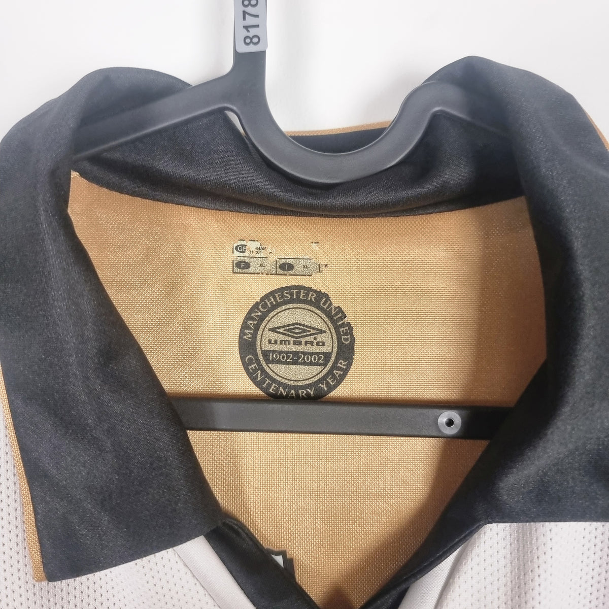 Trikot - Manchester United - David Beckham/Keane - 2001/2002 - XL - Auswärts