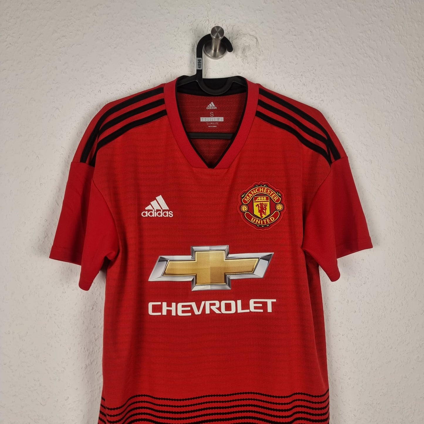 Trikot - Manchester United (ManU) - Paul Pogba - 2018/2019 - S - Heim