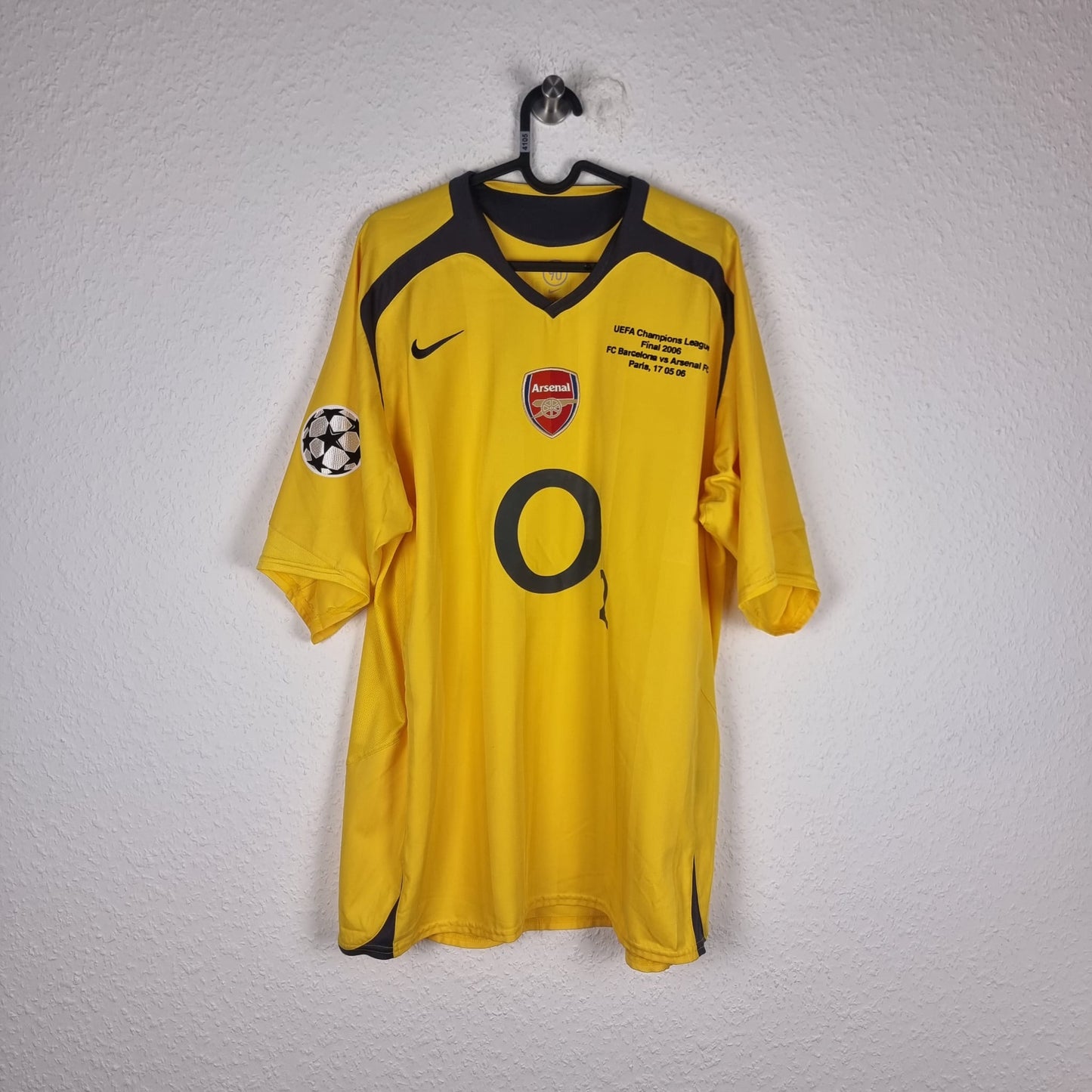 Trikot - Arsenal London - Thierry Henry - 2005/2006 - XL - Auswärts
